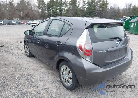 2012 Toyota Prius C One из США, поврежденный, VIN JTDKDTB30C1526102